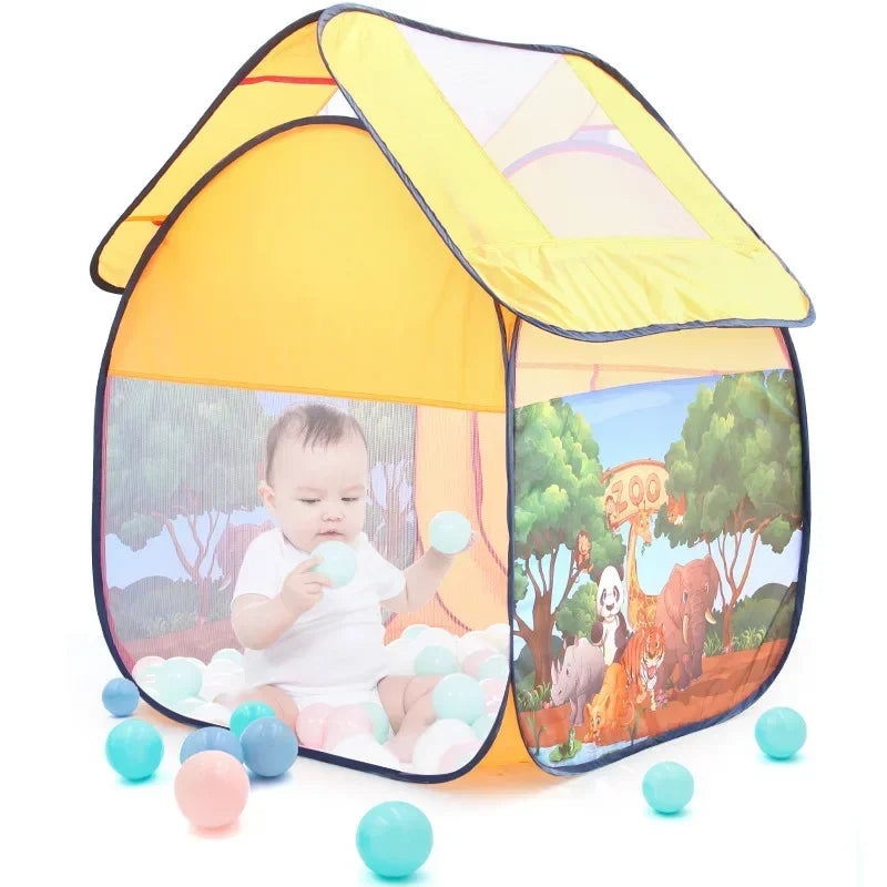 Kids' Princess Castle Play Tent – Foldable Indoor & Outdoor Toy