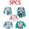 Hatsune Miku Plush Doll – Cute 20cm Anime Sitting Figure