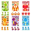 Dinosaur Make-a-Face Sticker Puzzle Set for Kids
