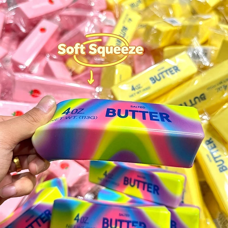 Slow Rising Butter Squishy Sensory Fidget Toy