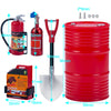 1/10 Scale RC Crawler Accessories - Shovel, Fire Extinguisher & Oil Drum Set