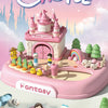 Magnetic Movable Princess Castle Dollhouse Playset
