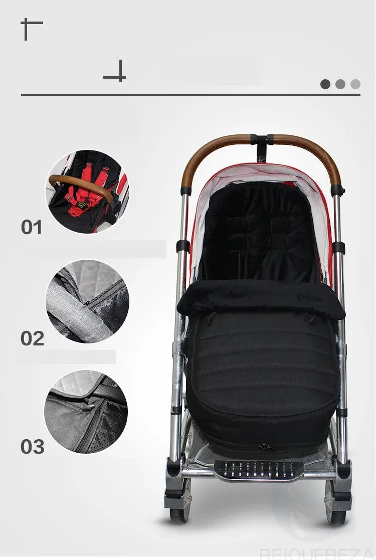 Winter Cozy Baby Stroller Sleeping Bag