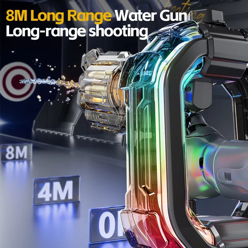 Electric Water Blaster with Light & Sound Effects – 750ml