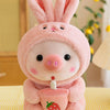 Cute Plush Pig Toy - Soft Pink Stuffed Animal