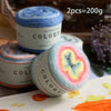 Gradient Cake Yarn – 200g Soft Wool Blend for Knitting & Crochet