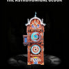 A detailed model of the Prague Astronomical Clock, a complex metal puzzle kit.