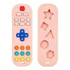 Remote Control Shaped Silicone Teether for Babies 0-12 Months