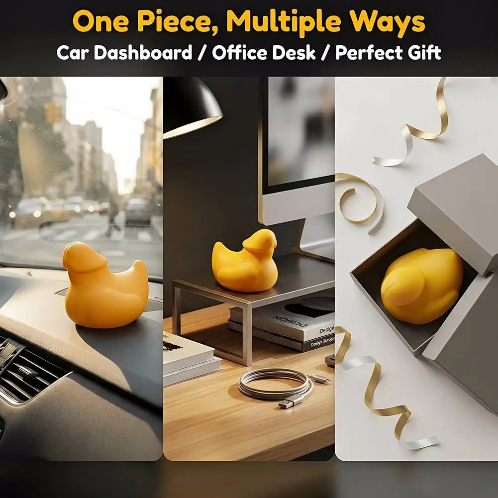 Funny Duck Prank Figurine for Desk Decor