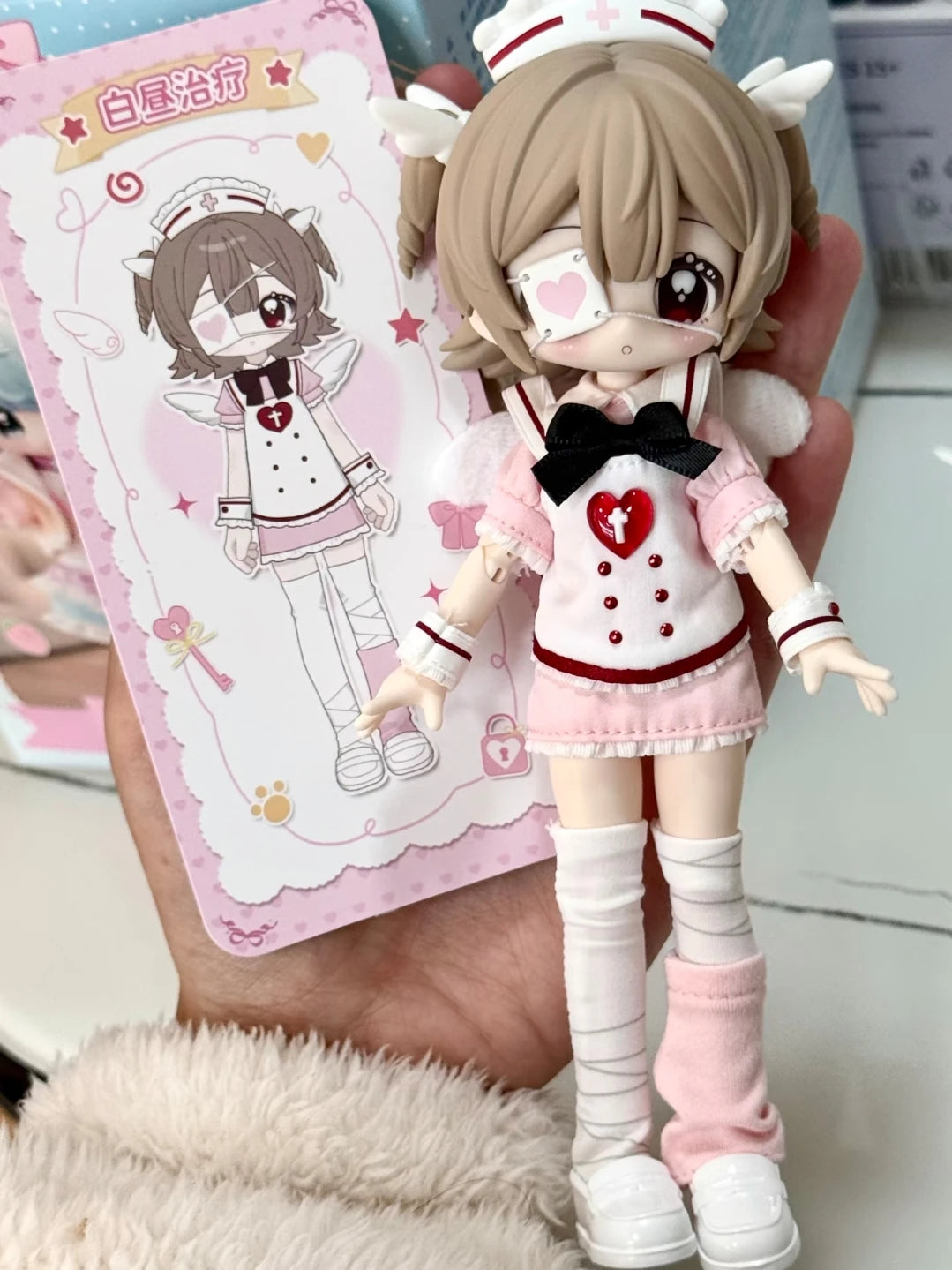 Anime-Style Collectible Figurine for Display