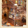 Eternal Bookstore DIY Book Nook Kit with LED Lighting