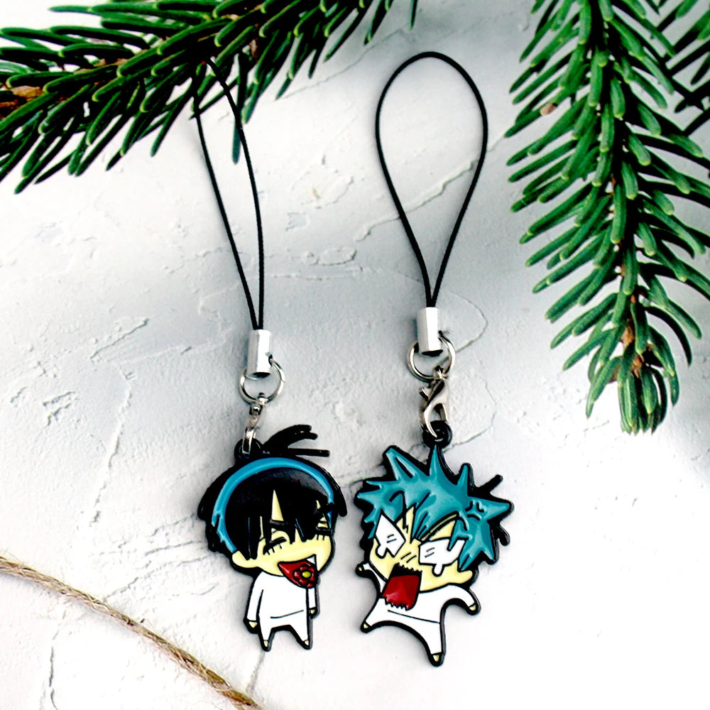 Cartoon Alien Stage Ivan & Till Acrylic Keychain