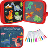 Reusable Erasable Doodle Book for Kids with 12 Watercolor Pens