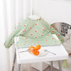 Waterproof Long-Sleeve Baby Bibs with Cute Designs