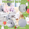 Adorable Mini Plush Bunny Set – Soft Stuffed Rabbits for Easter, Gifts & Decor