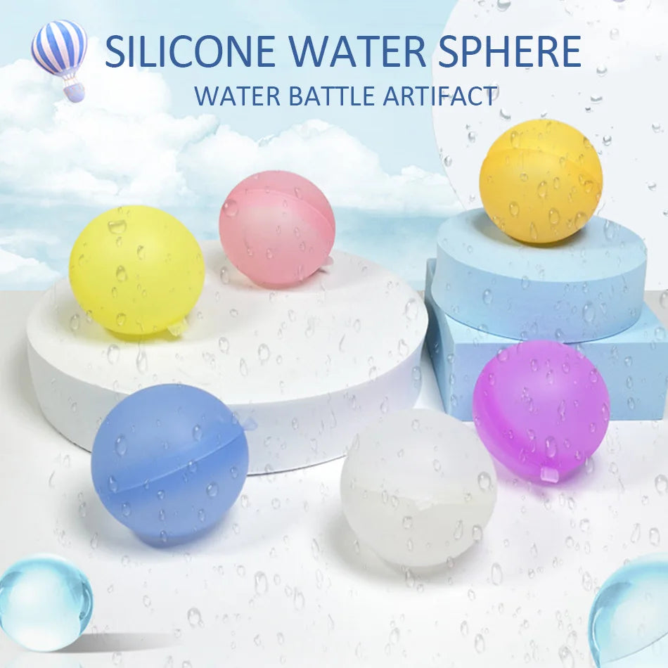 Reusable Water Balloons – Quick-Fill Splash Balls for Summer Fun