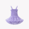 Children's Princess Tutu Dress with Ruffled Ball Gown Design