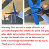 Large 50cm Foam Glider Airplane – Hand-Launch Flying Toy