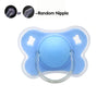 Silicone Baby Pacifier with Flower Design and Protective Cover