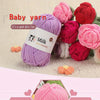 Soft Acrylic Yarn Ball – Medium Weight for Knitting & Crochet