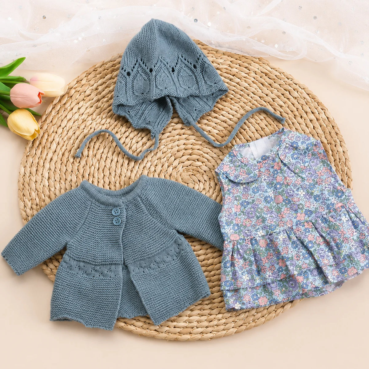 Adorable Outfit for 18-Inch Reborn Baby Dolls