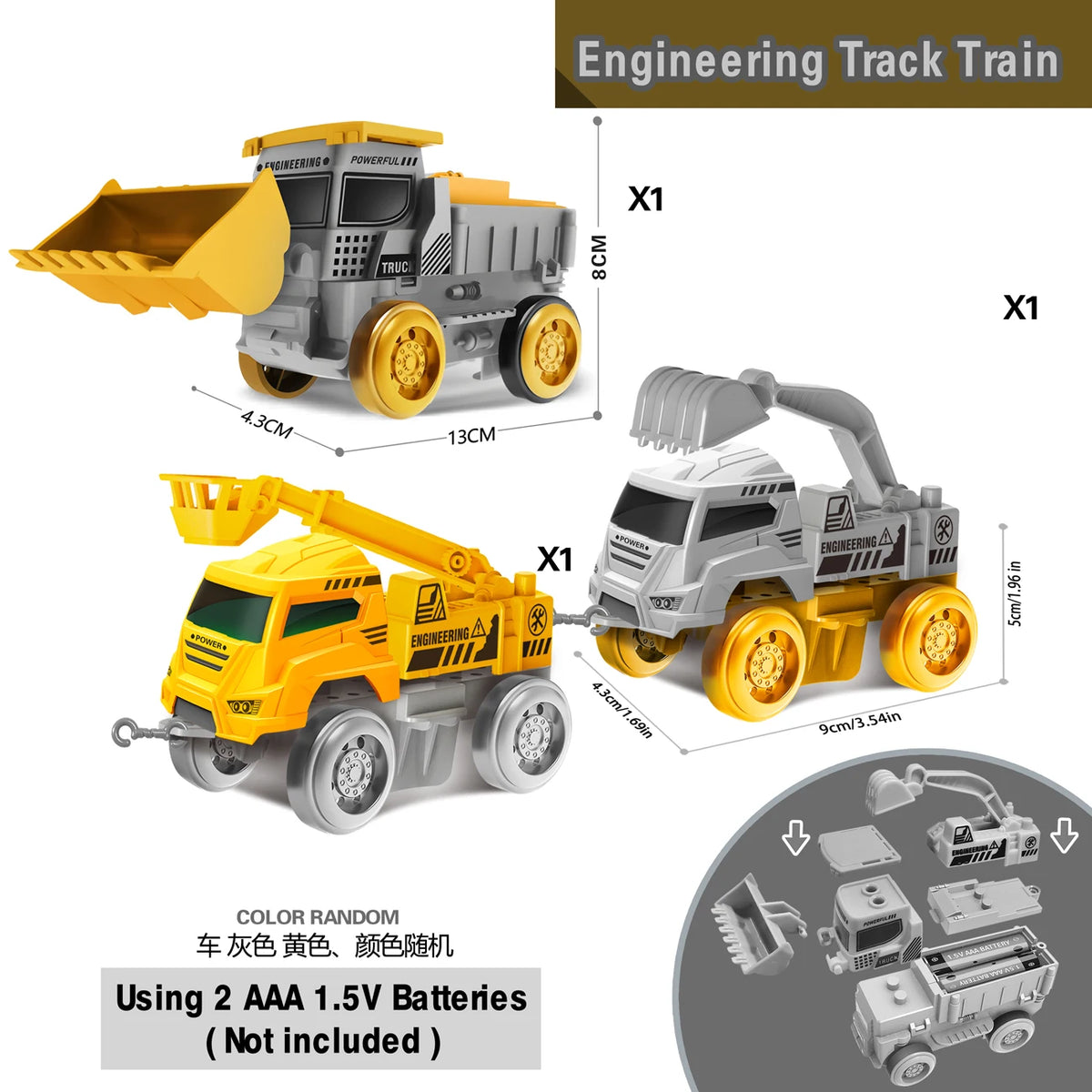 Bendable Track Race Car Set