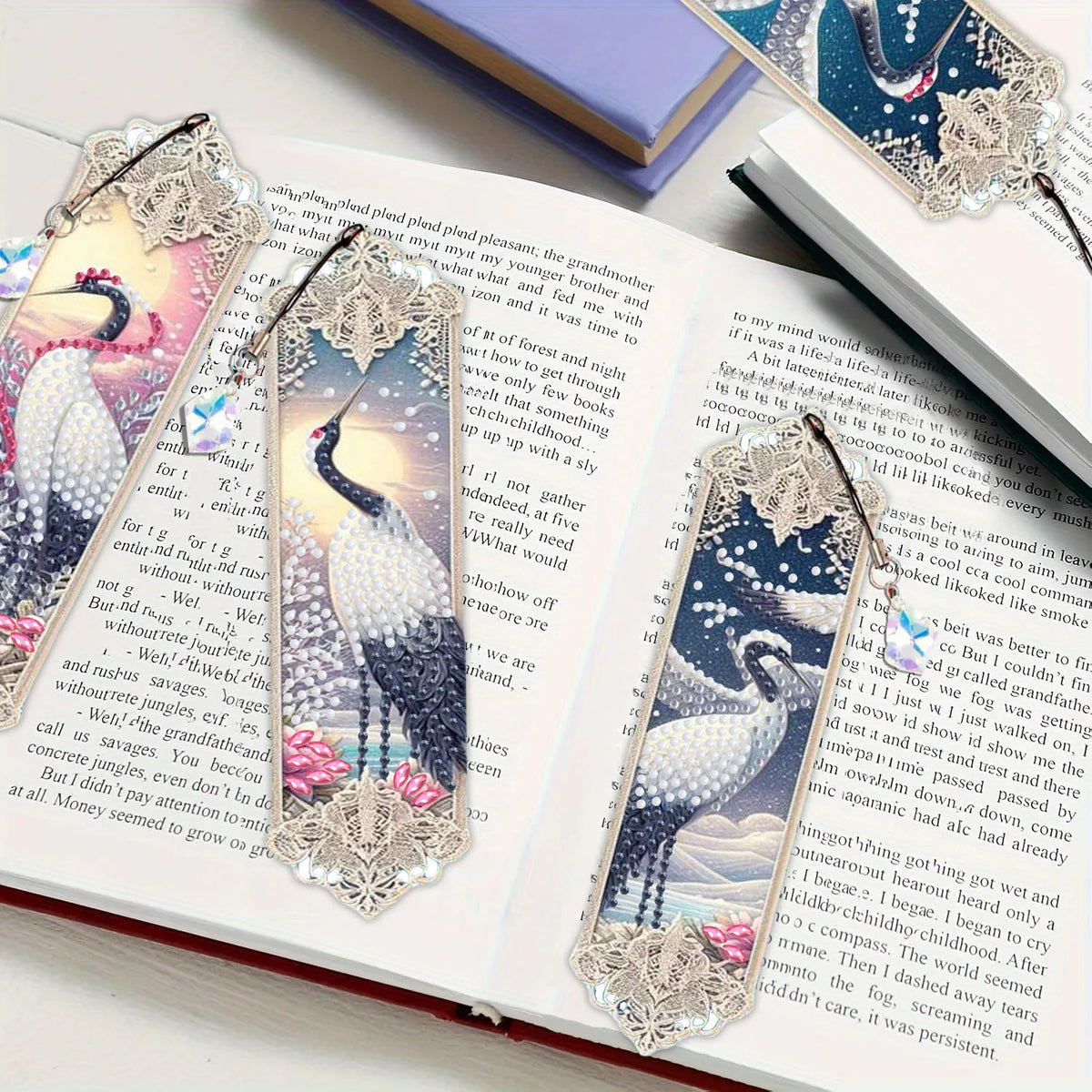 DIY Diamond Art Bookmark Craft Kit