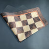 Large 52cm Foldable Chess and Checkers Board – Soft, Rollable, Tournament-Style