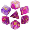 7-Piece Multicolor Polyhedral Dice Set for RPG and Tabletop Games
