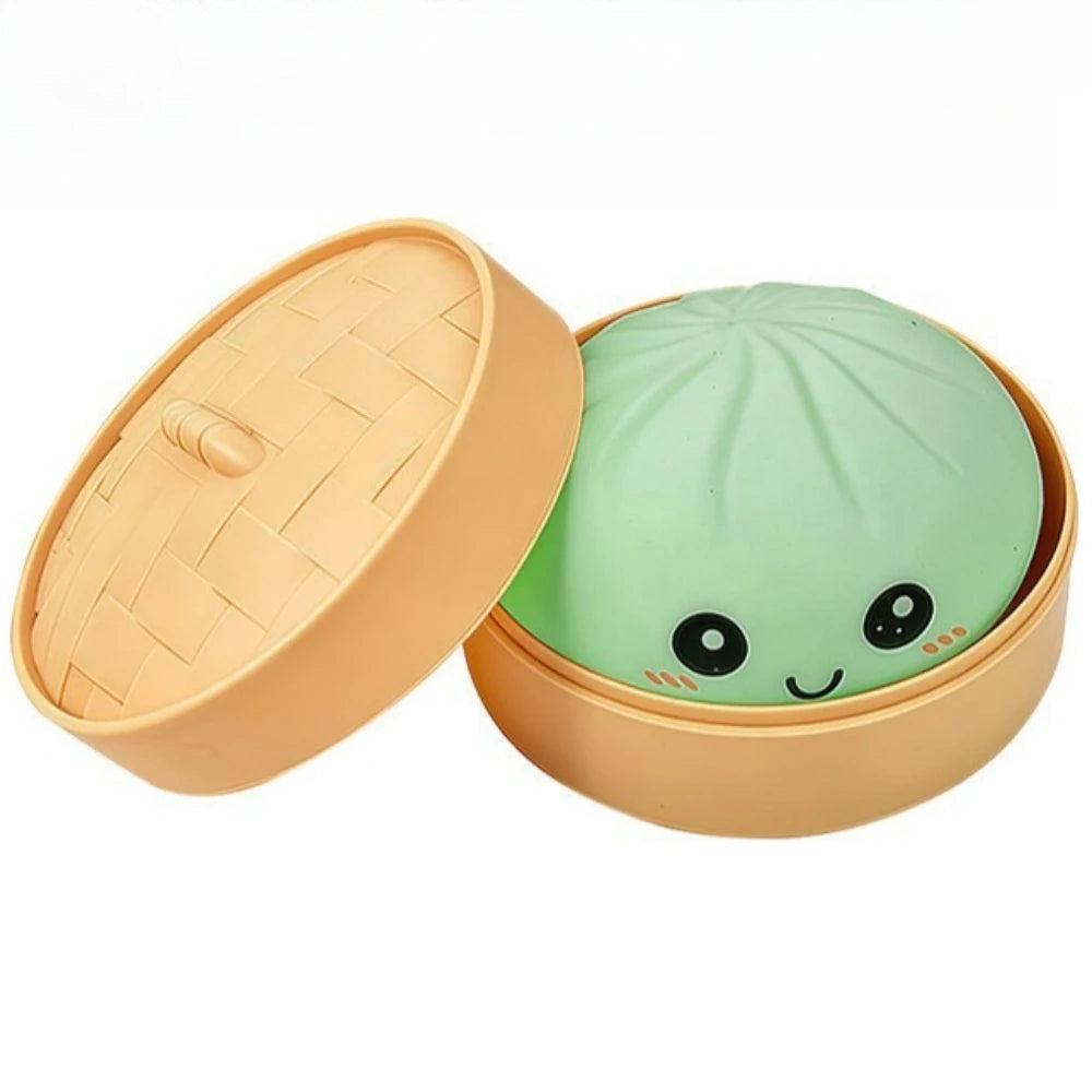 Colorful Dumpling Squishy Stress Relief Toy