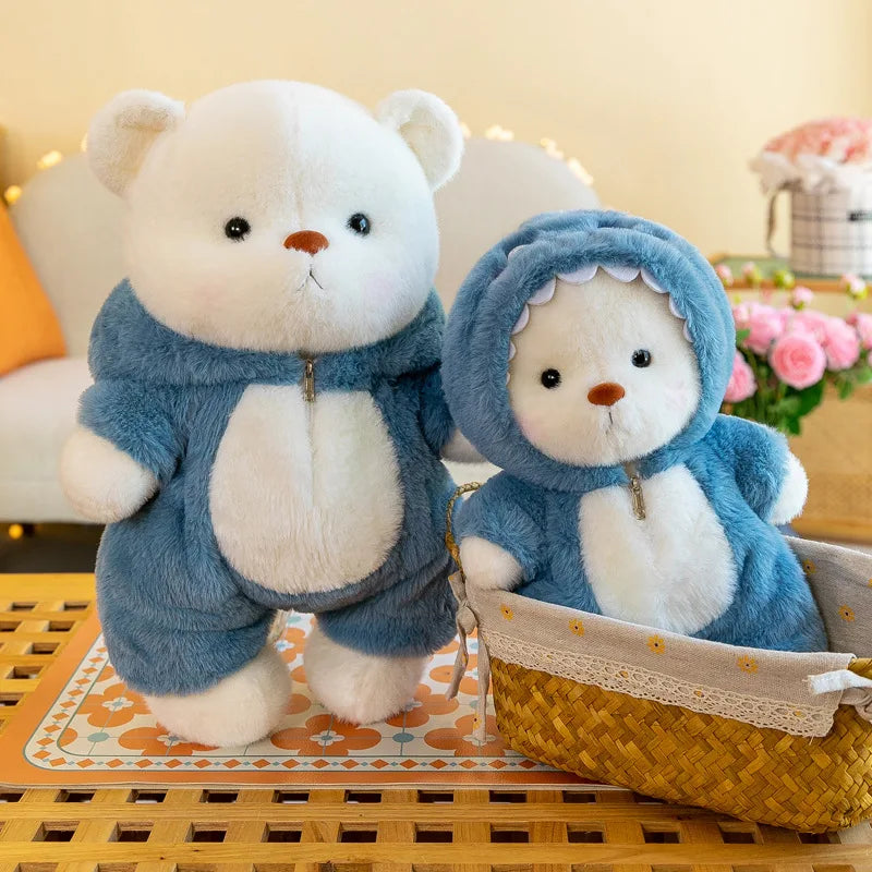Adorable Suit-Wearing Plush Bear