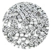 Acrylic Alphabet Beads for Jewelry Making - Mixed Letter Cubes