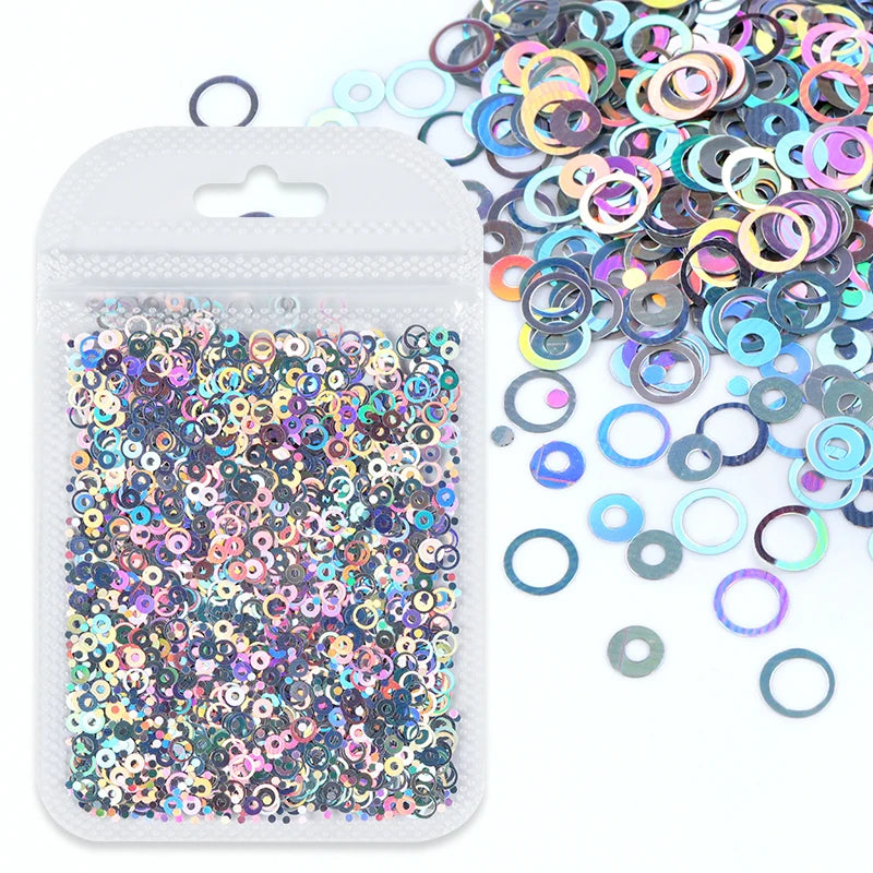 Shimmering Star Resin Sequins for DIY Crafts