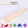 100-Piece Chenille Stem Pipe Cleaners for Crafts & Decor