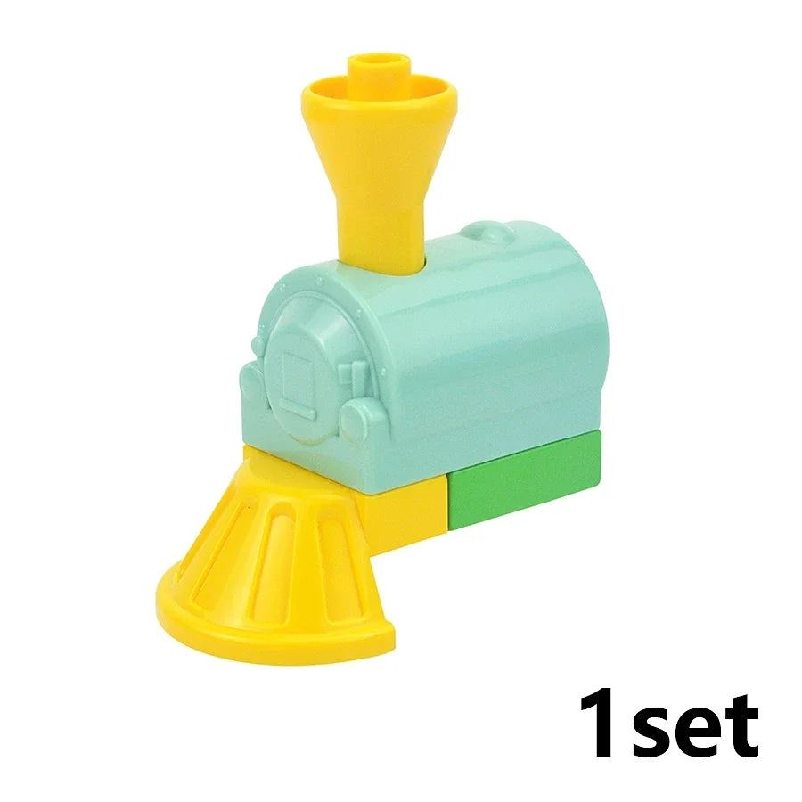 Large Building Blocks Traffic Series Vehicles Set