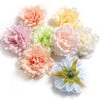 Silk Peony Artificial Flower Heads for Crafts and Home Decor