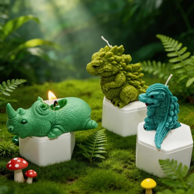 Cute Animal Silicone Mold Set for Candles and Soap Making