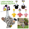 Goose Costume Dress-Up Set for Lawn Statues