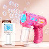 Automatic Bubble Gun with Rocket Launcher
