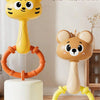 Cartoon Animal Rattle Handbell for Baby Sensory Development