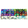 Classic Acrylic Dice Set – 12mm Six-Sided with Standard Dots