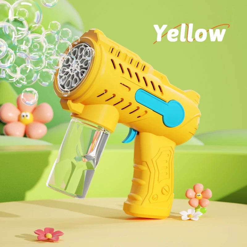 Outdoor Bubble Blower Toy for Kids – No Batteries Needed
