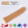 100-Piece Chenille Stem Pipe Cleaners for Crafts & Decor