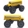 Die-Cast Metal School Bus Pull-Back Toy – 1:43 Scale with Large Wheels
