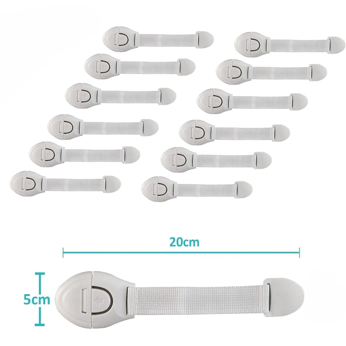 Child Safety Cabinet Locks – Baby & Pet Proof Drawer Locks