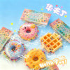 Kawaii Donut Cat Paw Squeeze Toy – Stress Relief Sensory Play