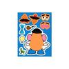Toy Story Make a Face Sticker Set - Reusable Puzzle Stickers for Kids