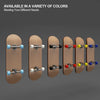 Wooden Finger Skateboard with Professional Trucks