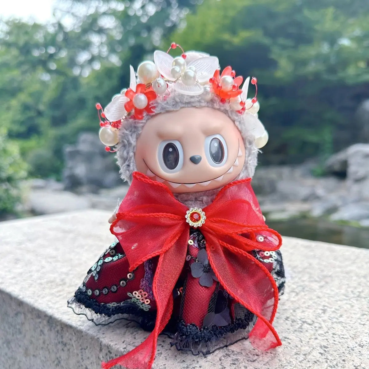 Dreamy Fairy Outfit for Labubu and SkullPanda Dolls