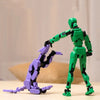 Poseable 3D Printed Robot Action Figure – Multi-Jointed Model for Creative Play